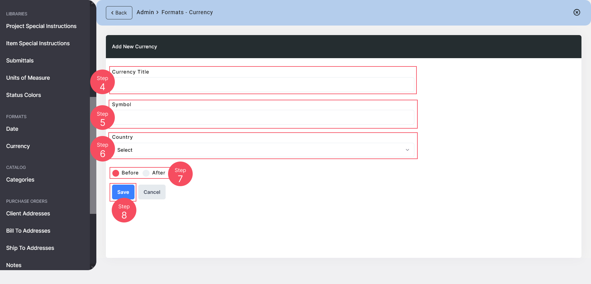 Create a Currency Type